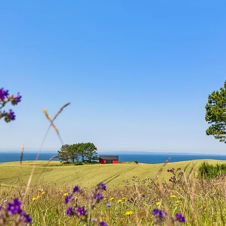 別荘 Spacious And Charming On A Beautiful Natural Plot With Sea Glimpse And Several Terraces Close To The Unique Nature Of Helgenaes, Scenic *
